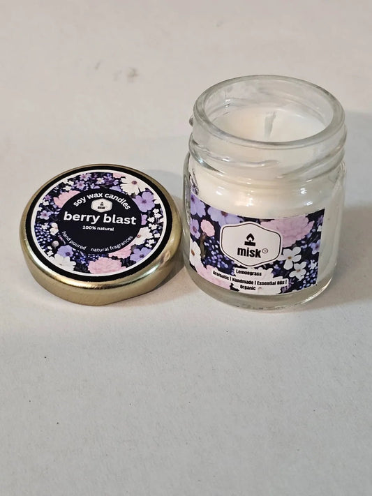 Berry Blast Natural Soy Candle 30g - misk