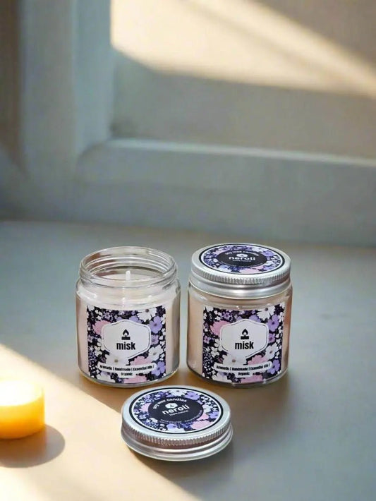 Neroli Natural Soy Candle - misk