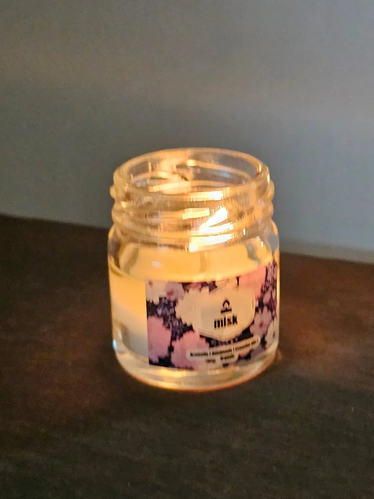 Bubblegum Natural Soy Candle 30g - misk