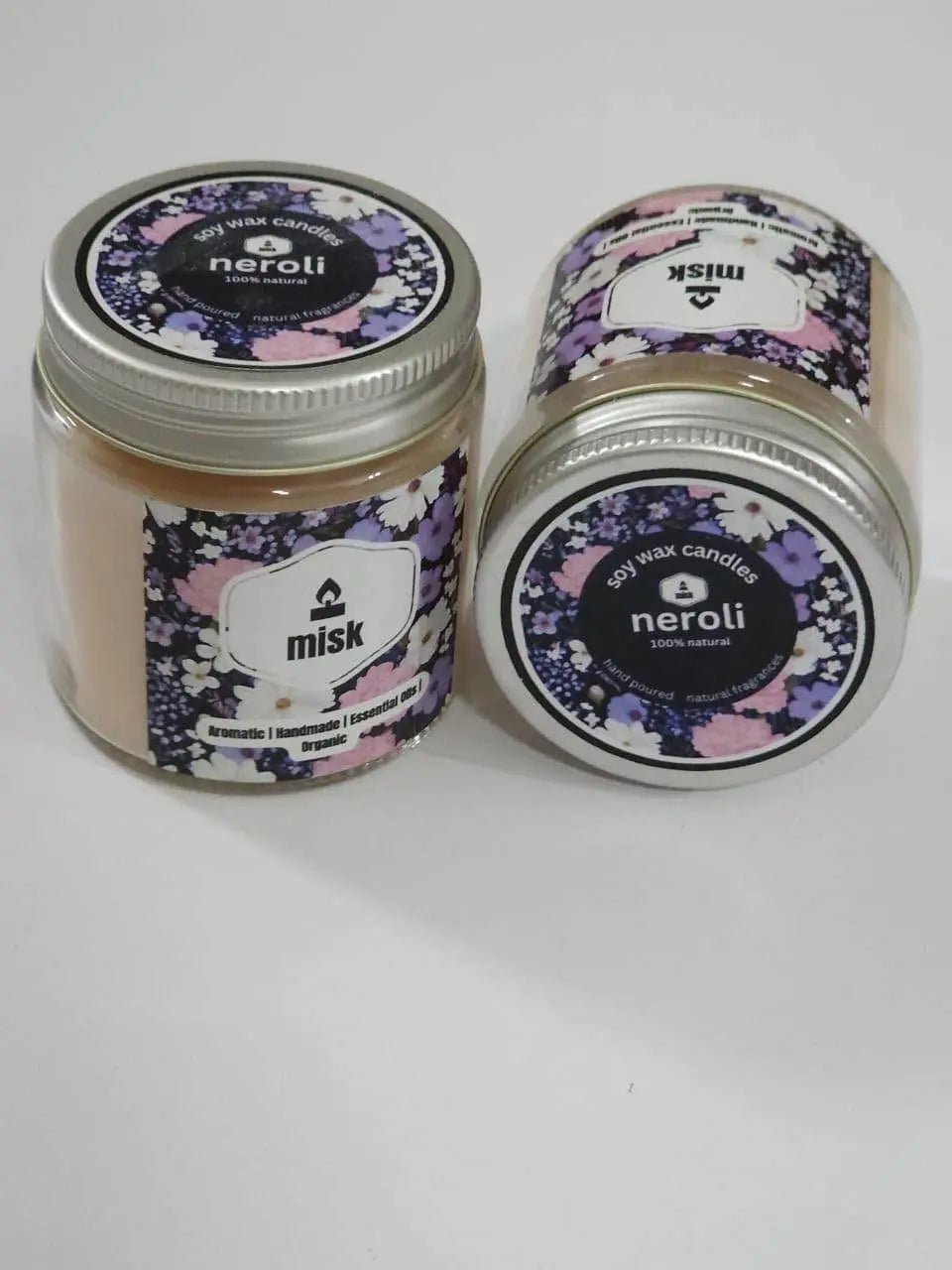 Neroli Natural Soy Candle - misk