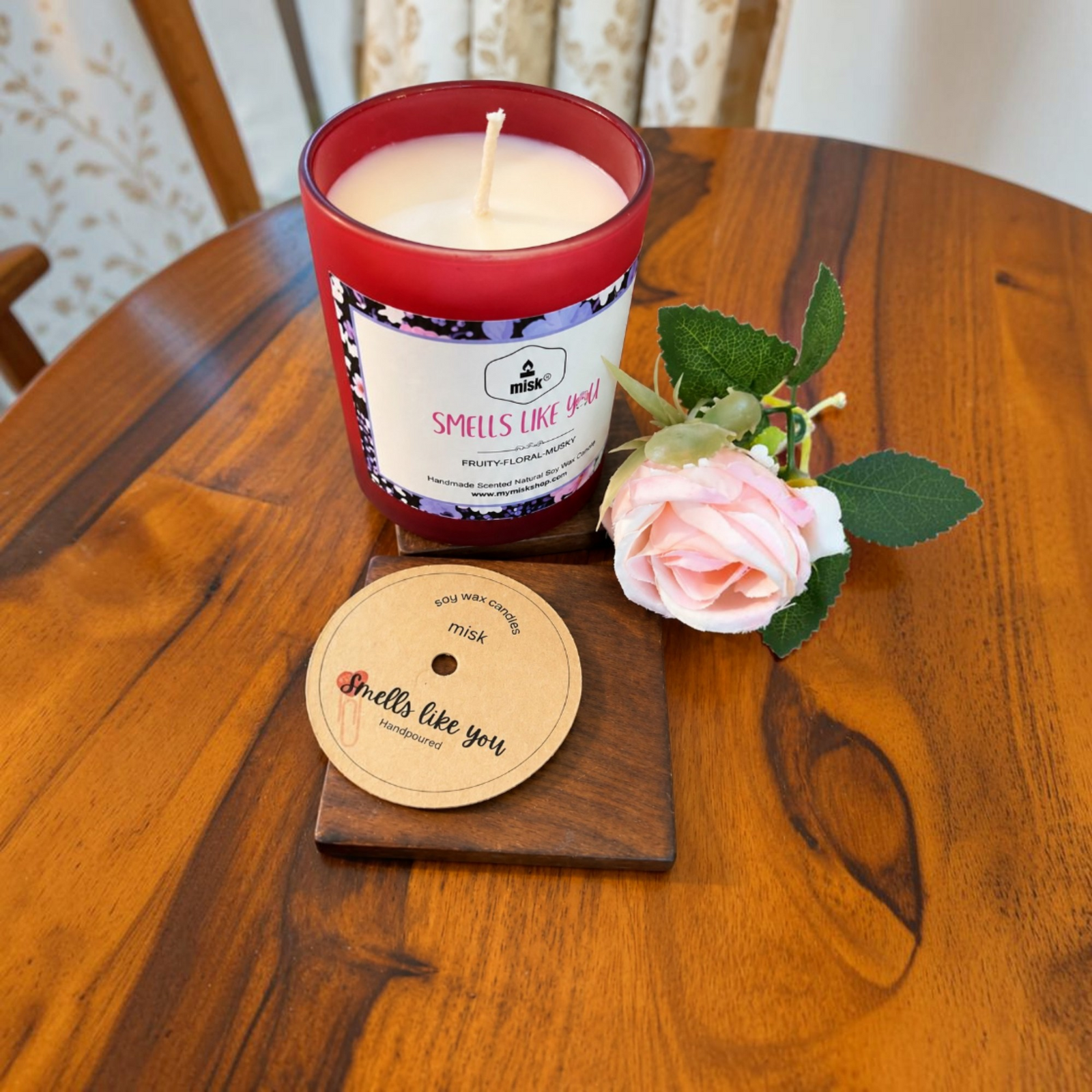 Smells Like You | Handmade Soy Wax Candle | Fruity Floral Musky