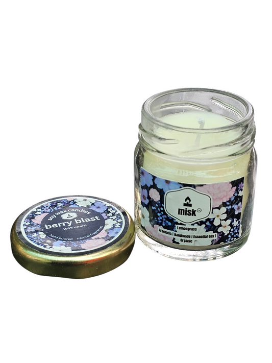 Berry Blast - Natural Soy Wax Candle 30gm