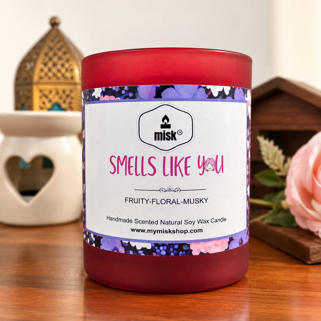 Smells Like You | Handmade Soy Wax Candle | Fruity Floral Musky