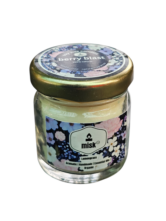 Berry Blast - Natural Soy Wax Candle 30gm