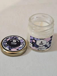 Rose Natural Soy Candle 30g thumbnail 3