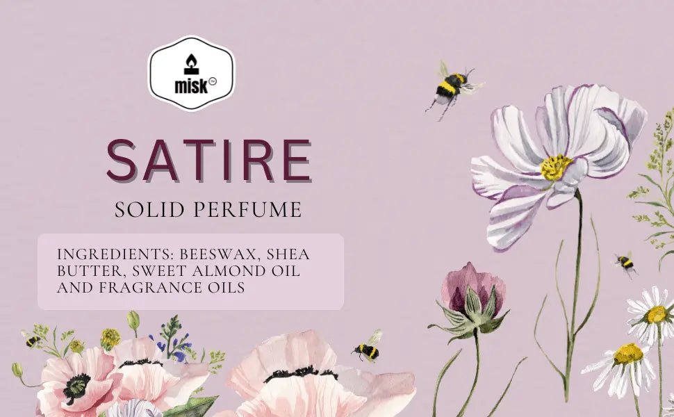 Satire Solid Perfume - misk